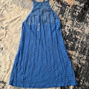 Victoria's Secret Blue Lace Slip